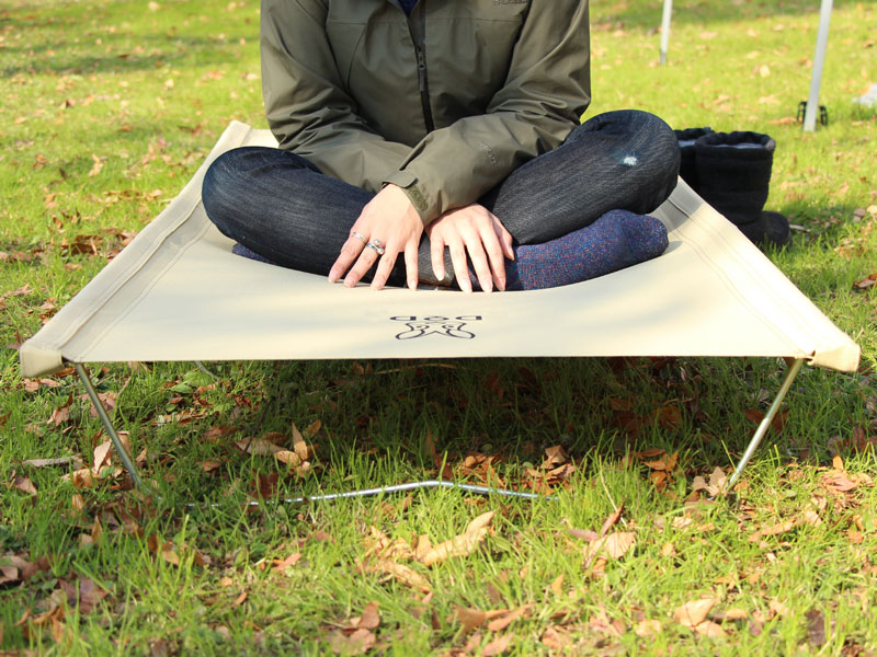 DoD Wide Camping Bed Beige CB1-100T