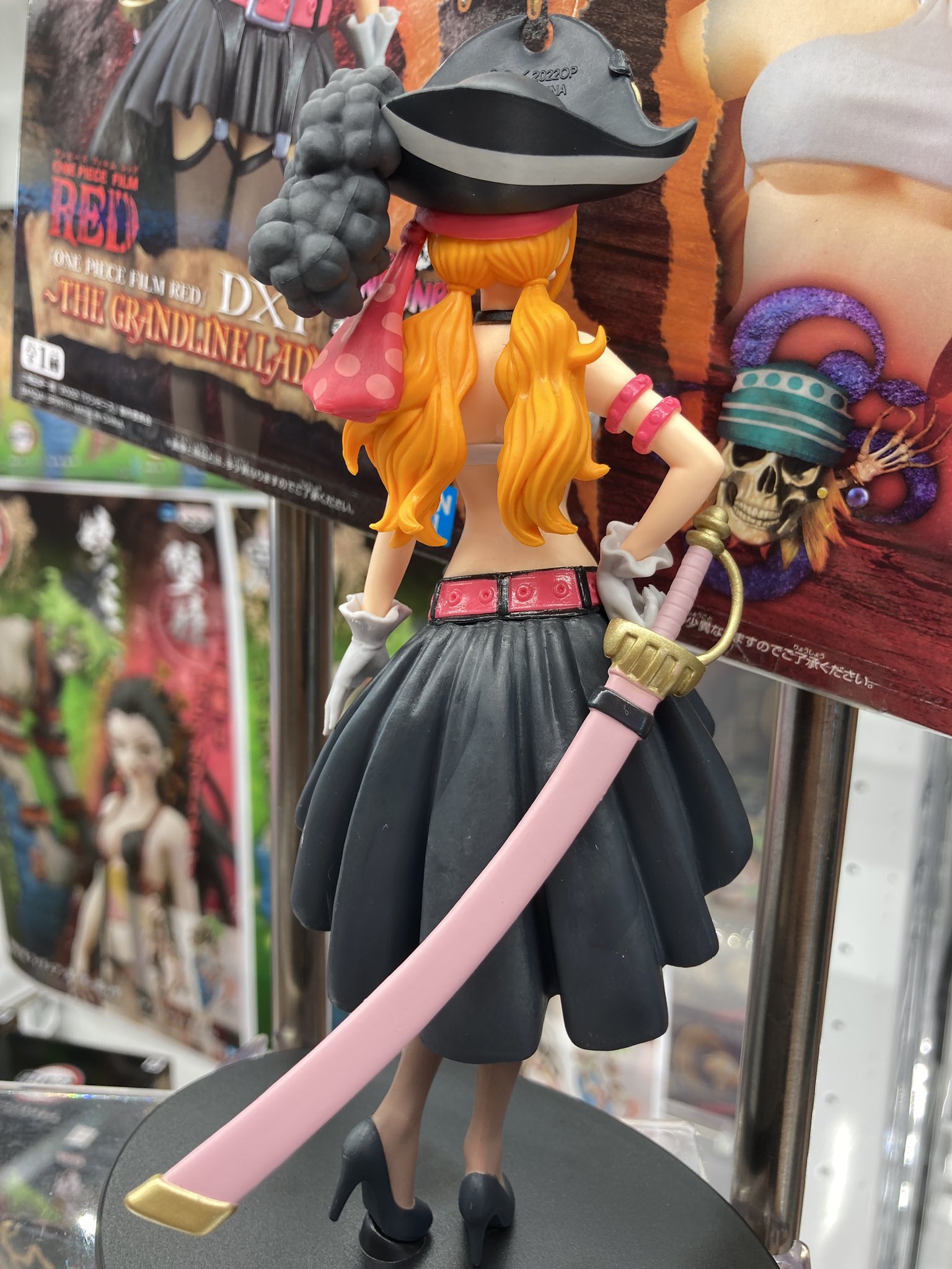 Nami Film Red ของแท้ JP แมวทอง - Grandline Lady Banpresto [โมเดลวันพีช]
