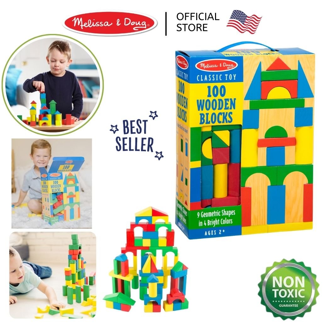 บล็อกไม้สร้างเมือง100 ชิ้น ,บล็อกไม้ทำสีสารพัดรูปร่างและหลากสี ,ของเล่นไม้, ,บล๊อกไม้ ,ของเล่นเสริมทักษะการเรียนรู้, ของเล่นเสริมพัฒนาการเด็กอนุบาล, สื่อการสอนปฐมวัย, พร้อมส่ง