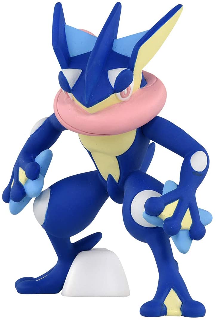 Greninja ของแท้ JP - Monster Collection Takara Tomy [โมเดลโปเกมอน]