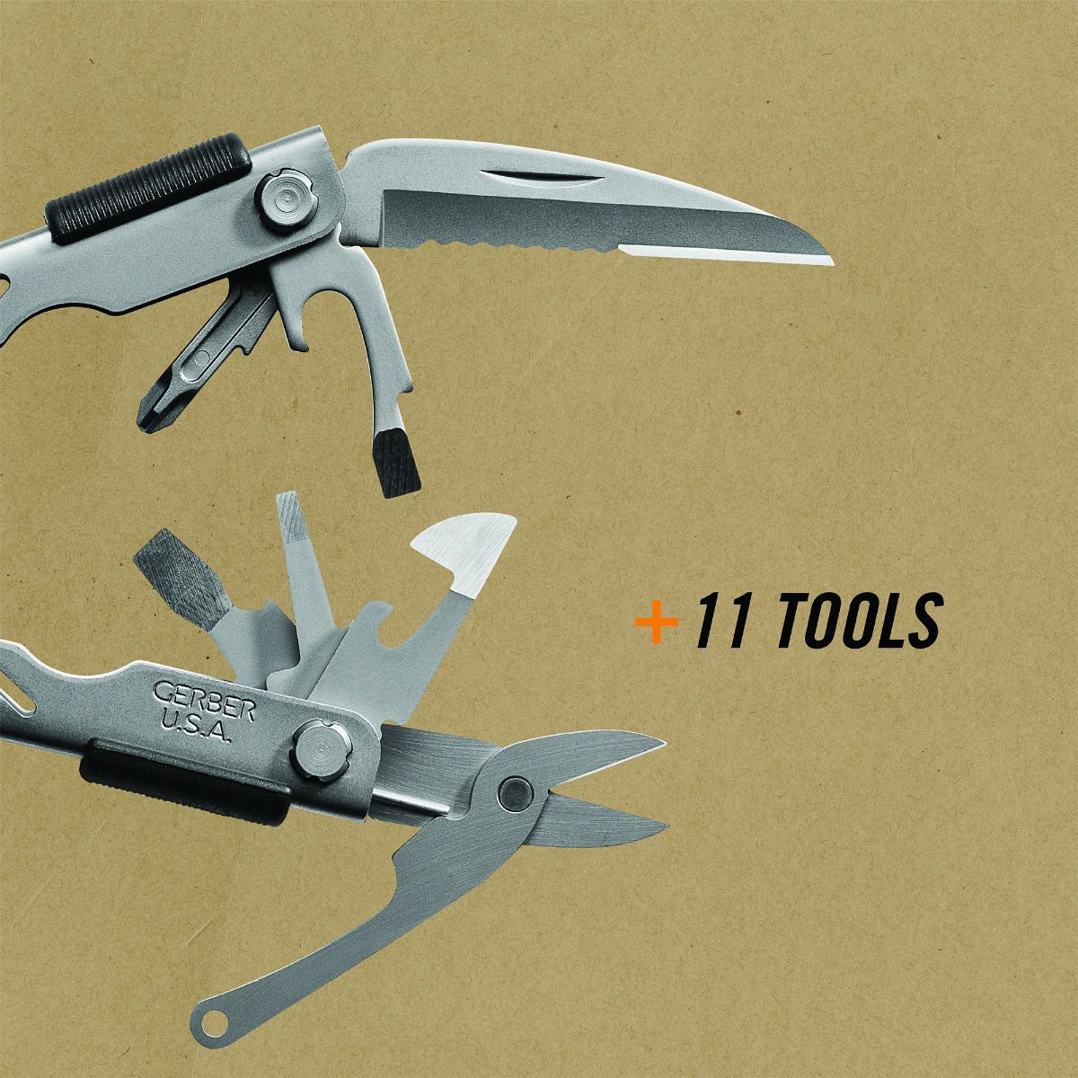 Gerber MP400 Multi Tool Stainless Steel 0013658055001