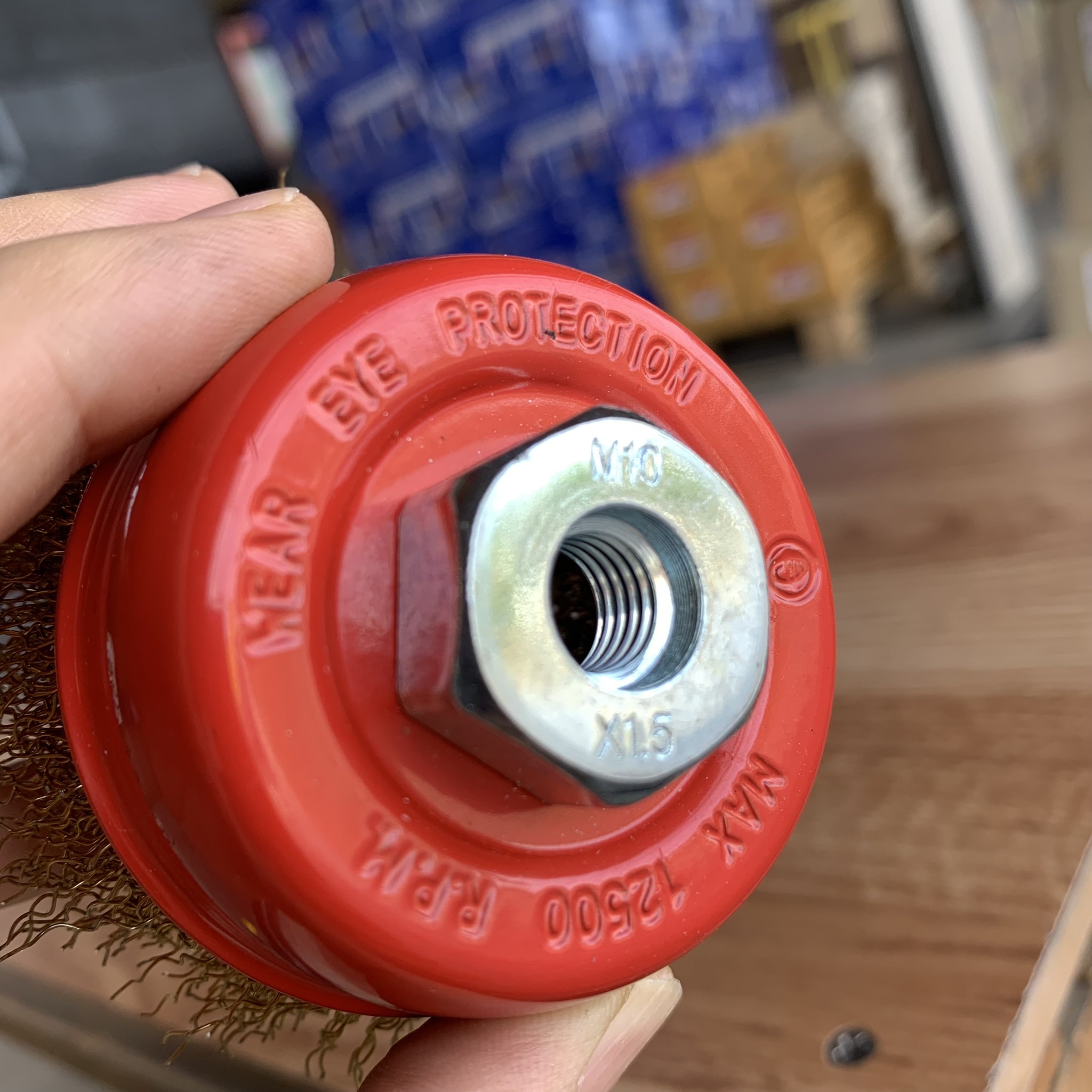 แปรงลวดถ้วยฝอย HAWK 2.1/2x10x1.5