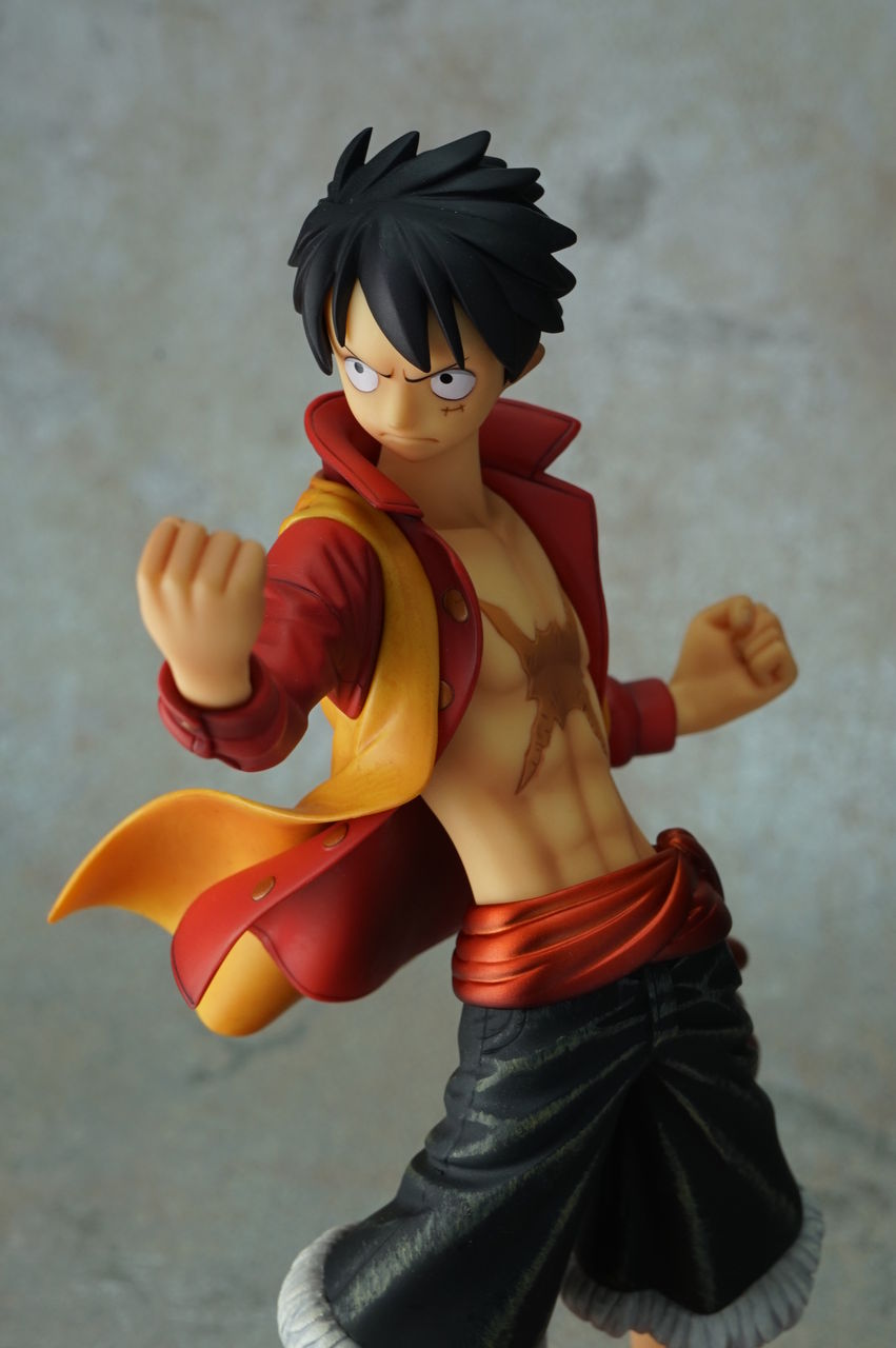 Luffy Film Z ของแท้ JP แมวทอง - POP Megahouse [โมเดลวันพีช]