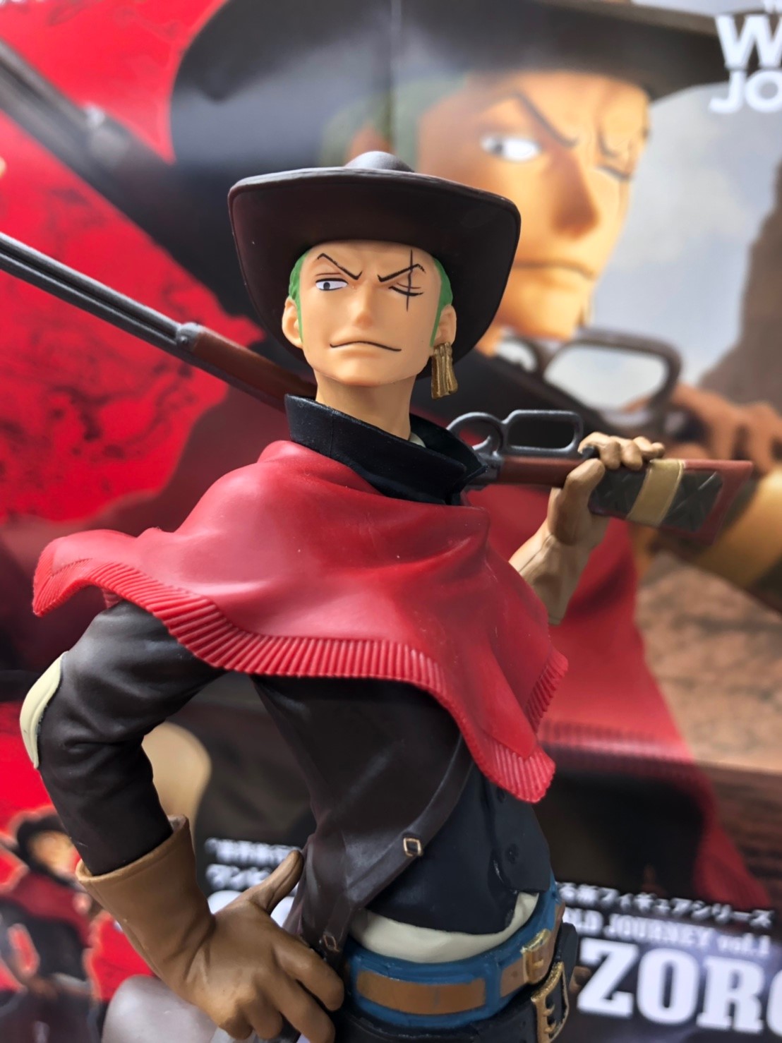 Zoro ของแท้ JP แมวทอง - Treasure Cruise World Journey Banpresto [โมเดลวันพีช]