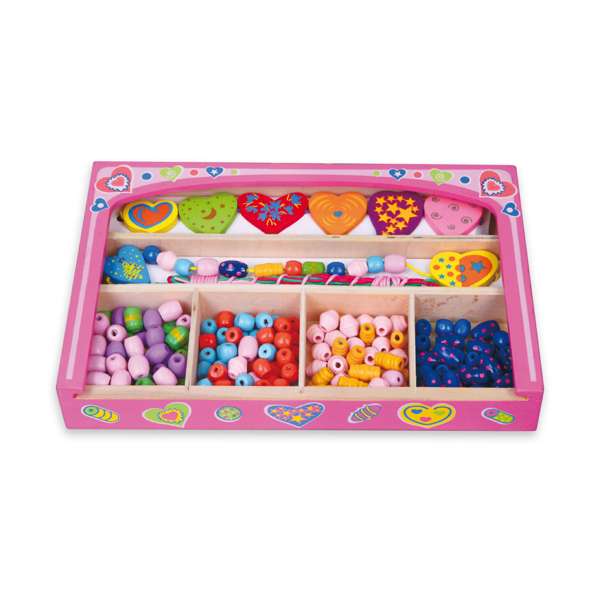 สร้อยคอหัวใจ ของเล่นเสริมพัฒนาการ, ของเล่นเด็กอนุบาล, สื่อการสอนเด็กอนุบาล พร้อมส่ง