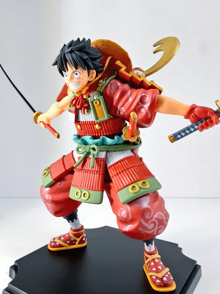 Luffy Wano ของแท้ JP แมวทอง - Ichiban Kuji Banpresto [โมเดลวันพีช]