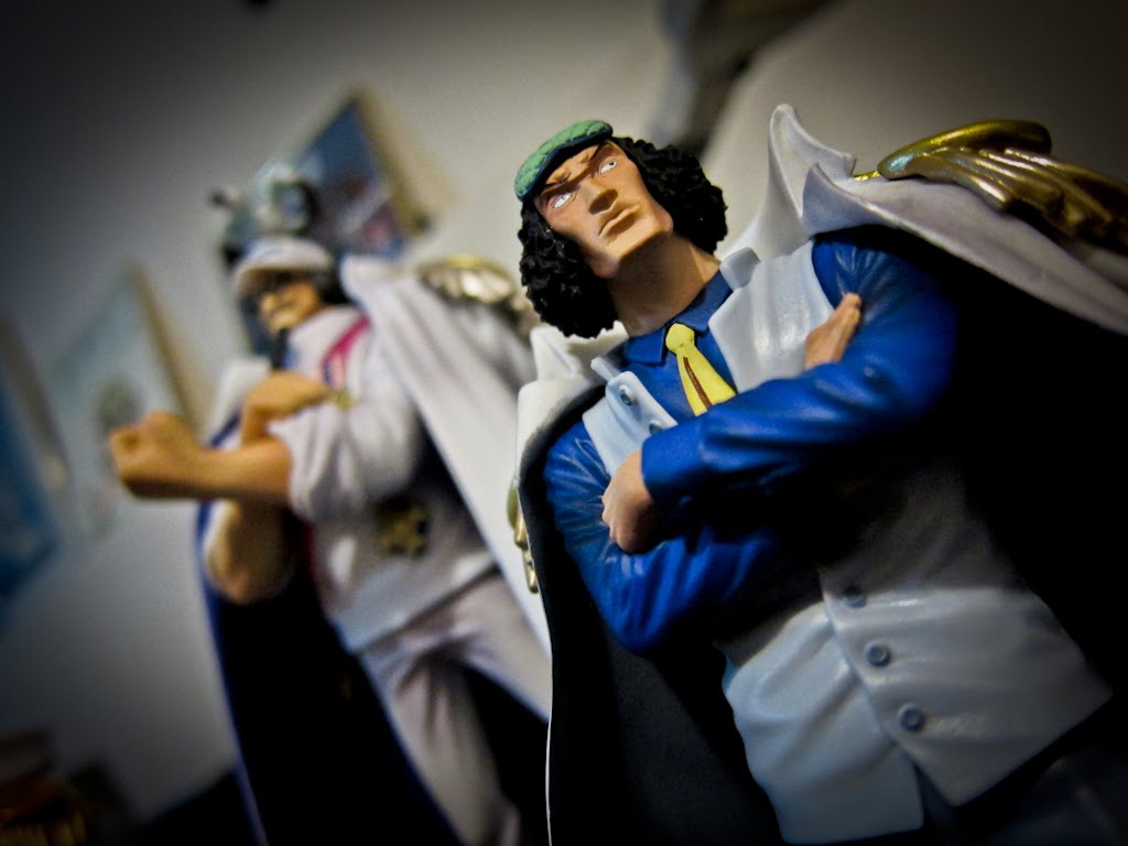 Marine Admiral Set ของแท้ JP แมวทอง - DX Banpresto [โมเดลวันพีช] (4 ตัว)