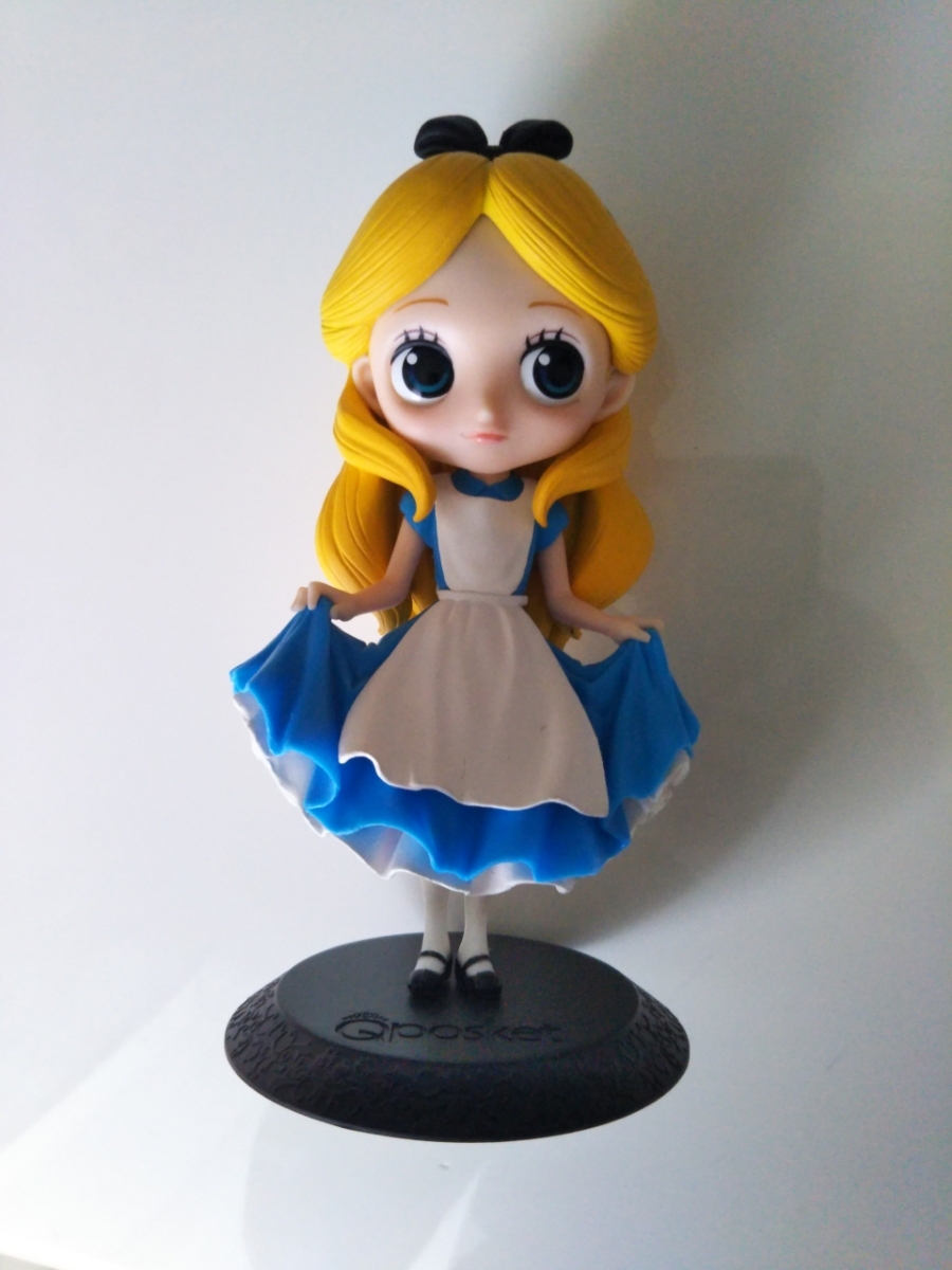 Alice - Normal Color ของแท้ JP - Q Posket Banpresto [โมเดล Disney]
