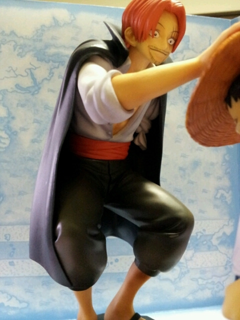 Luffy & Shanks ของแท้ JP แมวทอง - Ichiban Kuji Banpresto [โมเดลวันพีช] (2 ตัว)