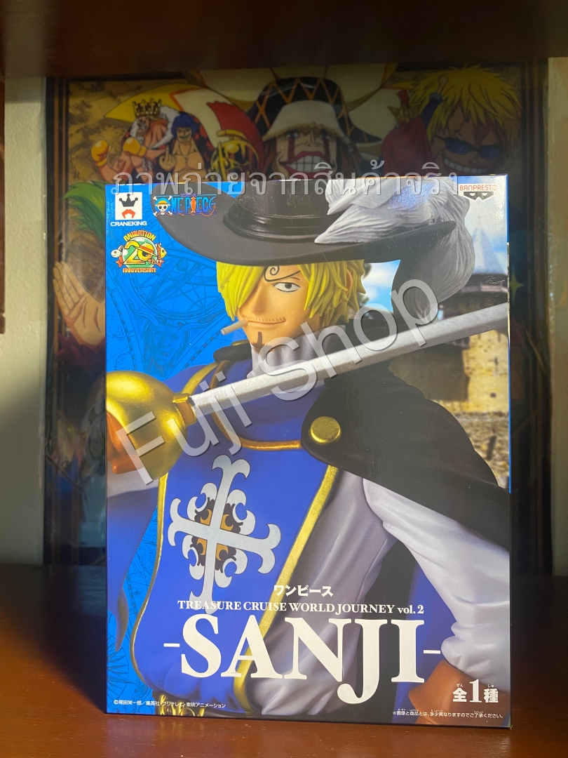 Sanji ของแท้ JP แมวทอง - Treasure Cruise World Journey Banpresto [โมเดลวันพีช]