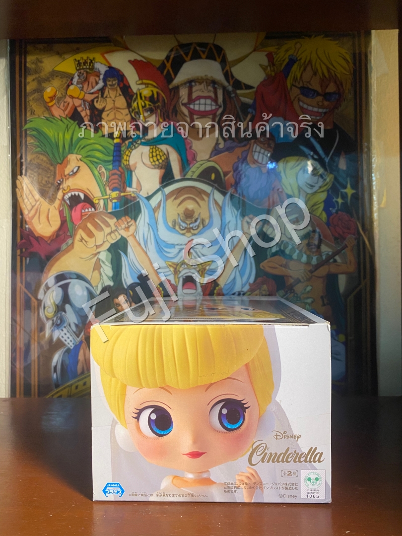 Cinderella Dreamy Style - Pastel Color ของแท้ JP - Q Posket Banpresto [โมเดล Disney]