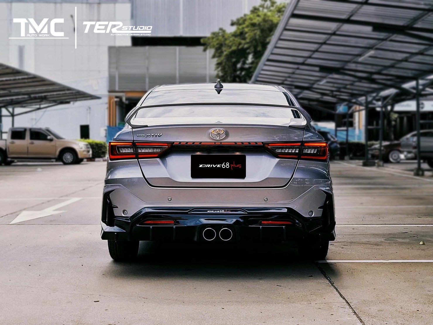 𝐃𝐫𝐢𝐯𝐞𝟔𝟖 𝐏𝐥𝐮𝐬 VS Toyota Yaris Ativ 4D 2022 [เพิ่มเติมความสวยล้ำเข้าไปแบบ++]