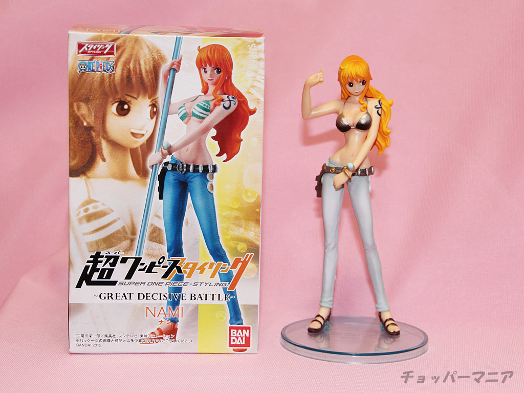 Nami Special Color ของแท้ JP แมวทอง - Super Styling Bandai [โมเดลวันพีช]