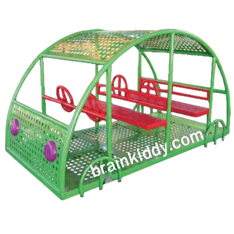 หัดขับรถยนต์ รถเหล็ก รถเด็กหัดขับ, เครื่องเล่นสนามกลางแจ้ง , เครื่องเล่นสนามแบบเหล็ก,OutdoorPlayground, ราคาโรงงาน ขนาด 120x170x150 ซม.