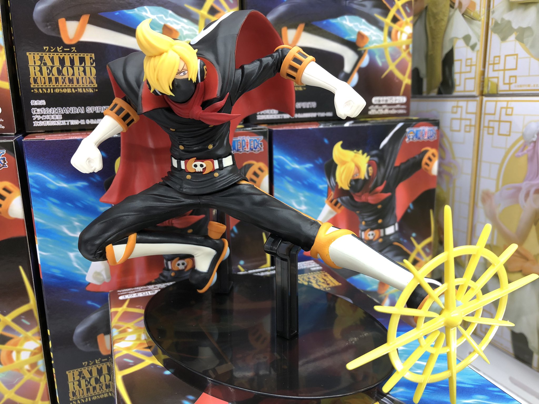 Sanji Germa ของแท้ JP แมวทอง - Battle Record Collection Banpresto [โมเดลวันพีช]