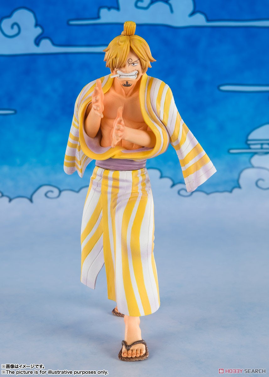 Sanji Wano ของแท้ JP แมวทอง - Figuarts Zero Bandai [โมเดลวันพีช]
