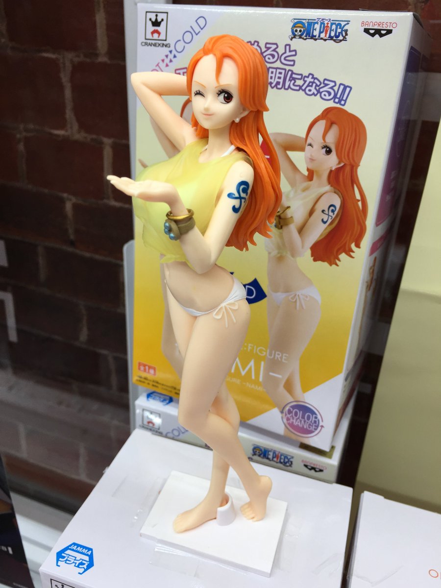Nami ของแท้ JP แมวทอง - CII Banpresto [โมเดลวันพีช] (Color Change)