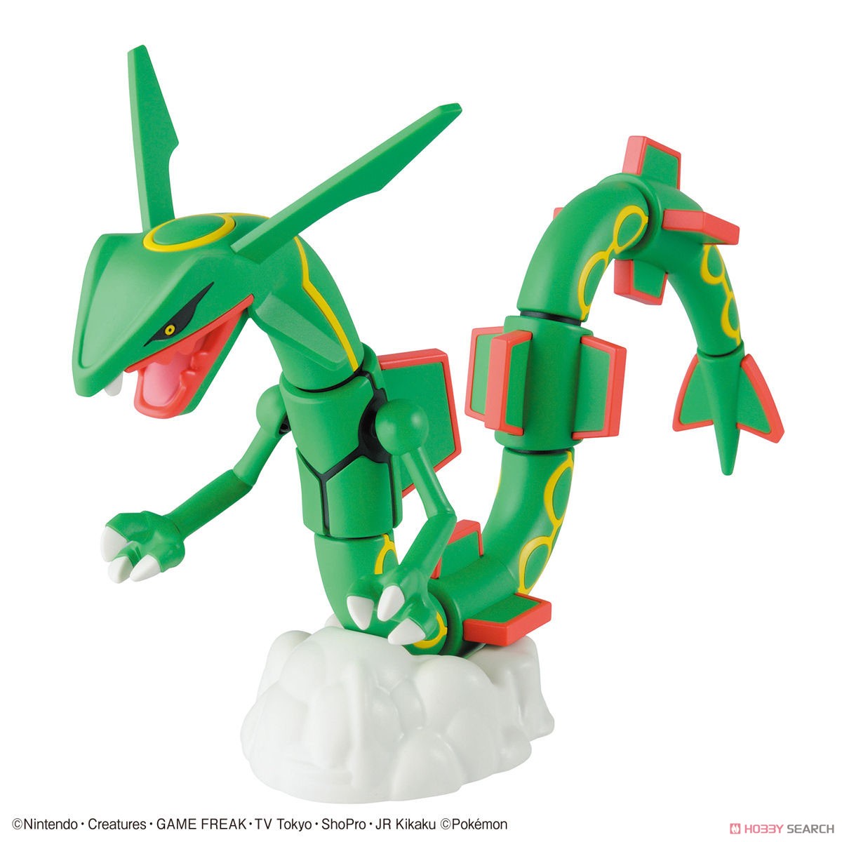 Rayquaza (แบบประกอบ) ของแท้ JP - Pokemon Plamo Bandai [โมเดลโปเกมอน]