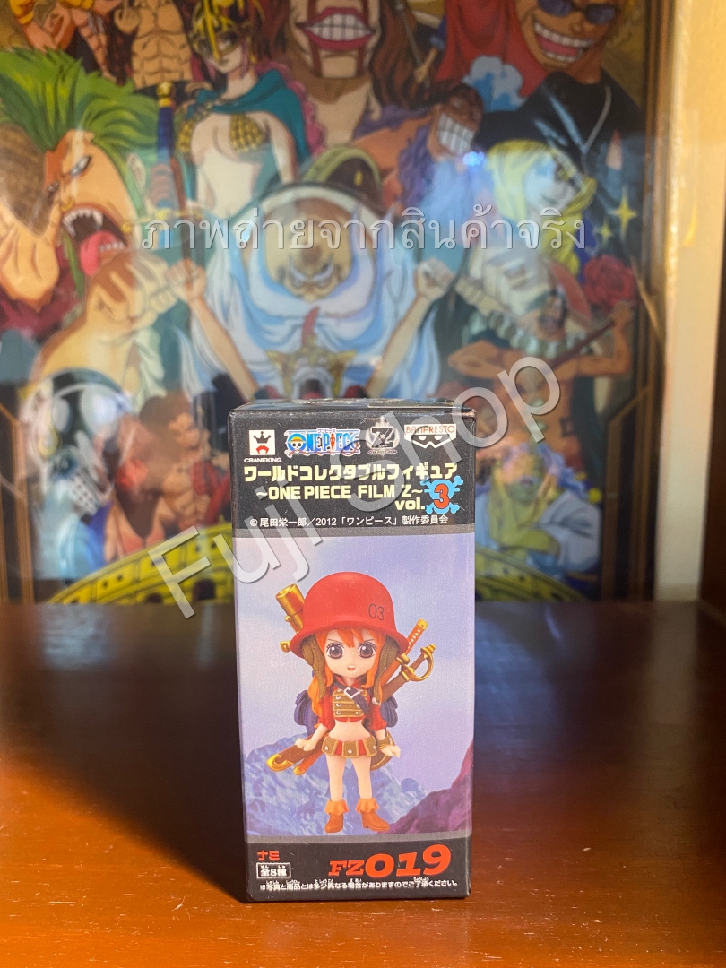 Nami Film Z ของแท้ JP แมวทอง - WCF Banpresto [โมเดลวันพีช]
