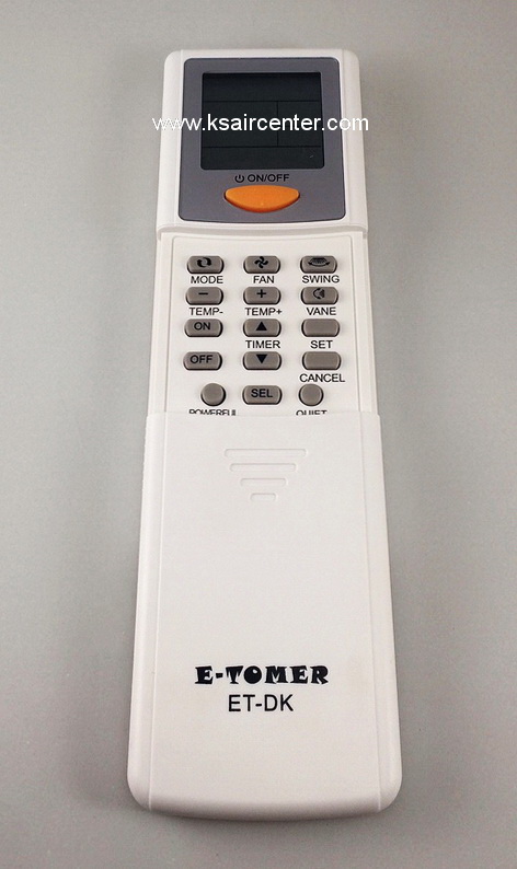 ตัวยิง รีโมทไร้สาย แบบรวมรุ่น สำหรับ DAIKIN