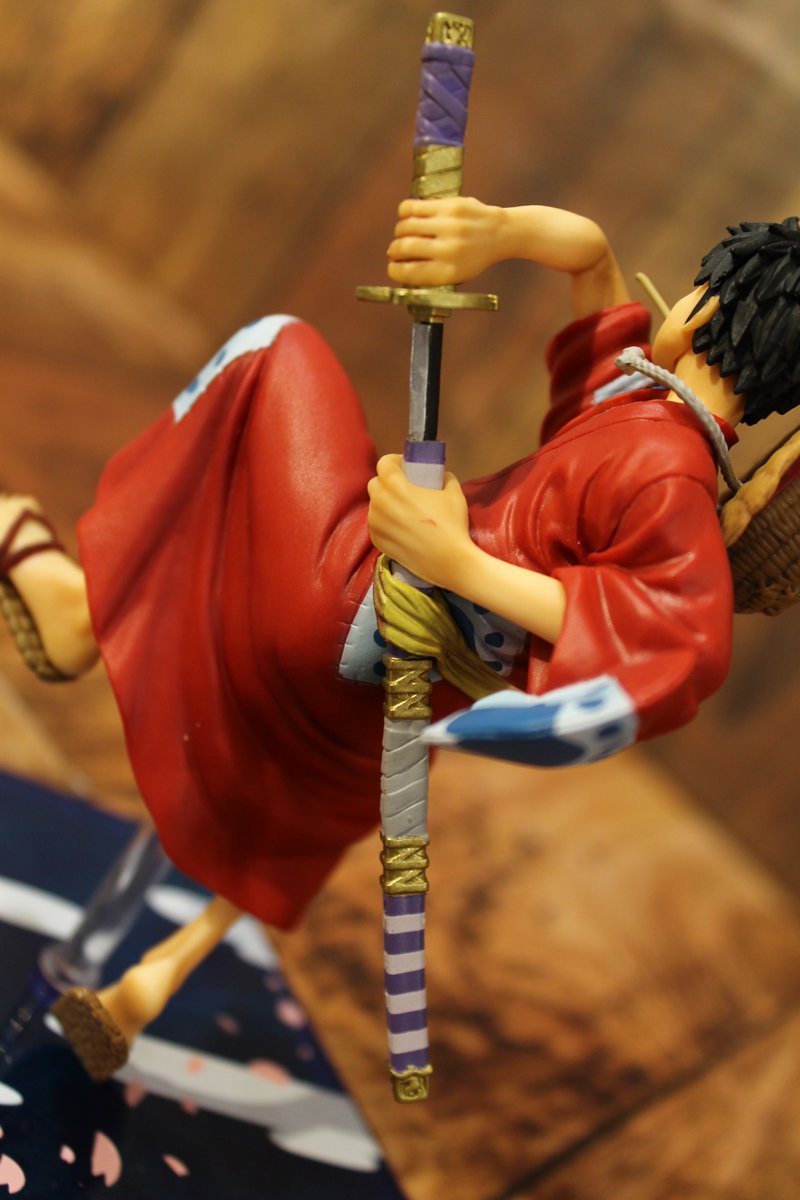 Luffy Wano ของแท้ JP แมวทอง - Figuarts Zero Bandai [โมเดลวันพีช]
