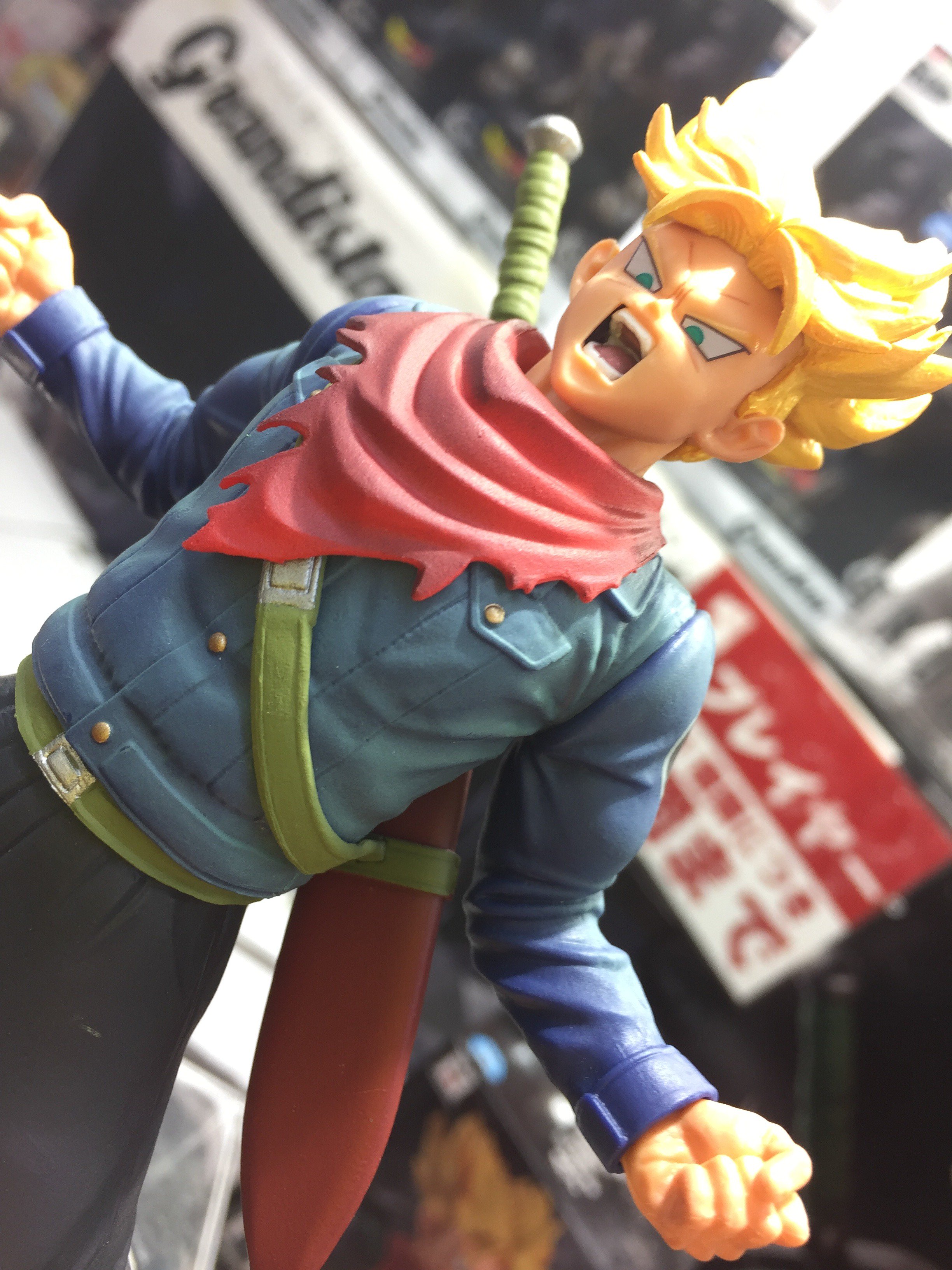 Trunks Super Saiyan ของแท้ JP แมวทอง - Banpresto World Figure Colosseum [โมเดลดราก้อนบอล]
