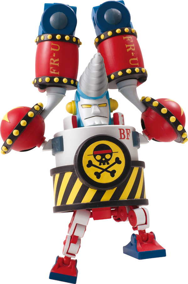 Franky ของแท้ JP แมวทอง - Chara Bank Megahouse [โมเดลวันพีช]