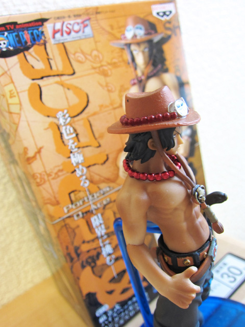 Ace ของแท้ JP แมวทอง - HSCF Banpresto [โมเดลวันพีช]