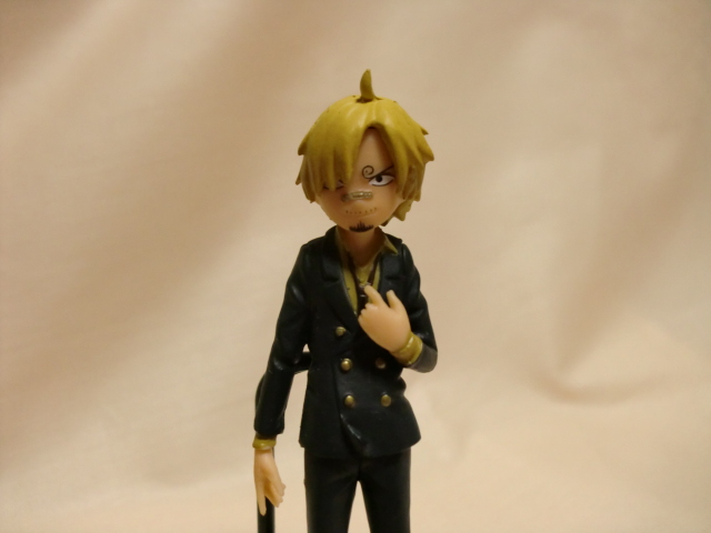 Sanji Extra Version ของแท้ JP แมวทอง - Half Age Characters Bandai [โมเดลวันพีช]