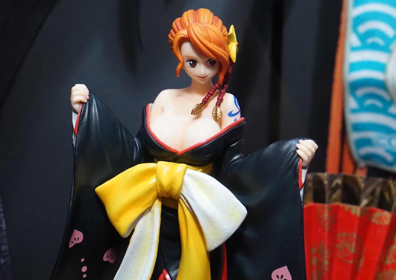 Kimono Set ของแท้ JP แมวทอง - Ichiban Kuji Banpresto [โมเดลวันพีช] (2 ตัว)