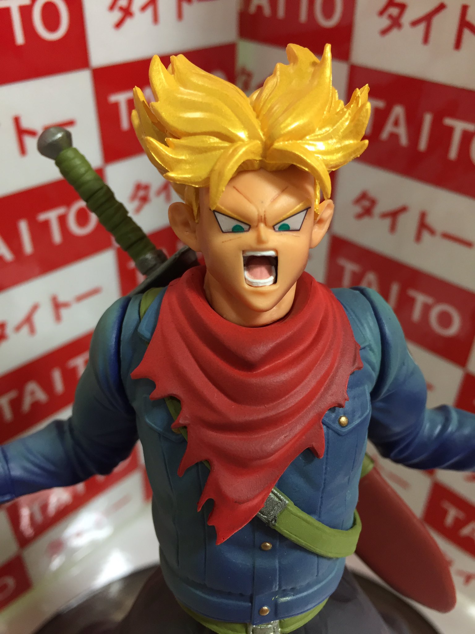 Trunks Super Saiyan ของแท้ JP แมวทอง - Banpresto World Figure Colosseum [โมเดลดราก้อนบอล]