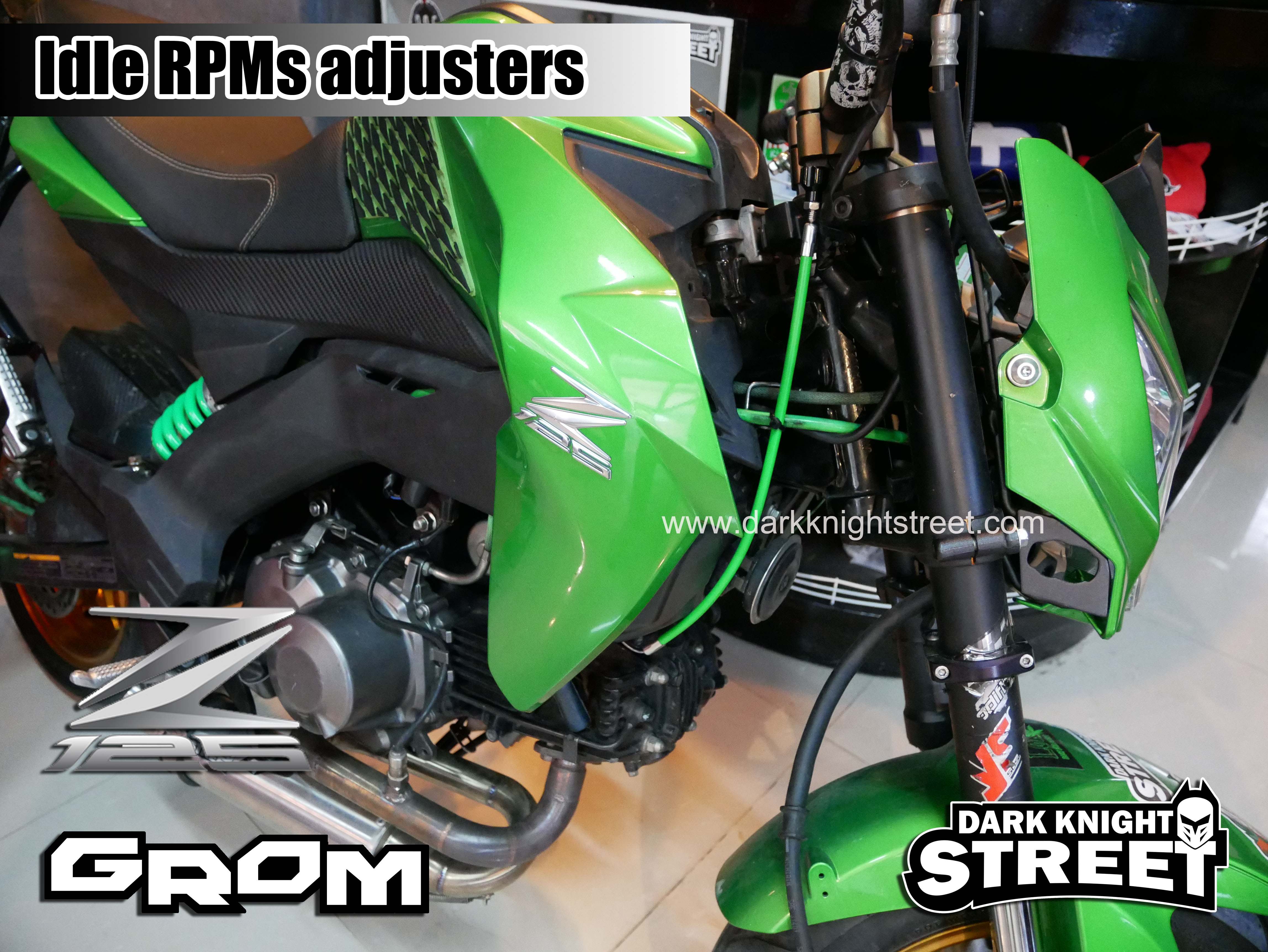 Idle adjusters For Kawasaki Z125 and Honda Grom