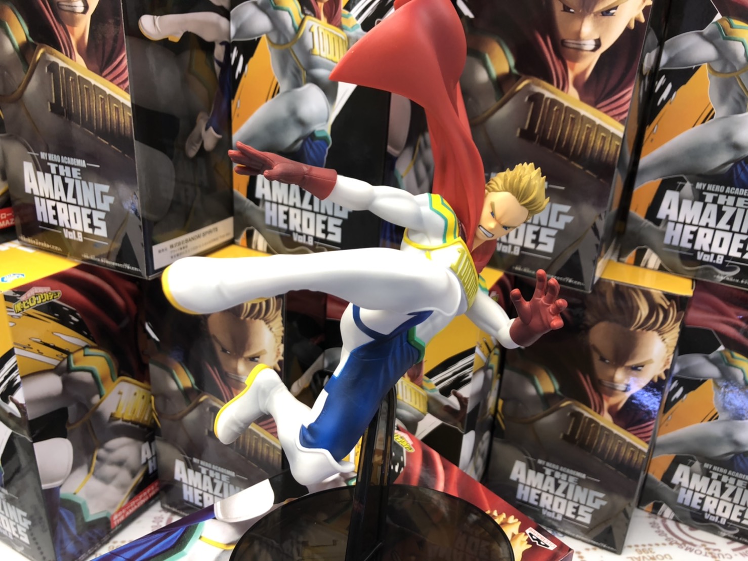 Lemillion ของแท้ JP - The Amazing Heroes Banpresto [โมเดล My Hero Academia]