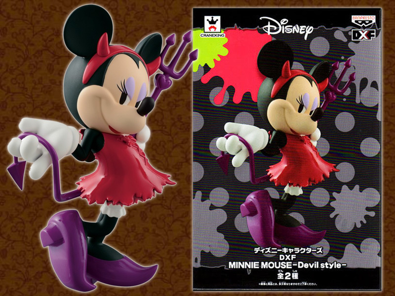 Minnie Mouse ของแท้ JP - DXF Banpresto [โมเดล Disney]