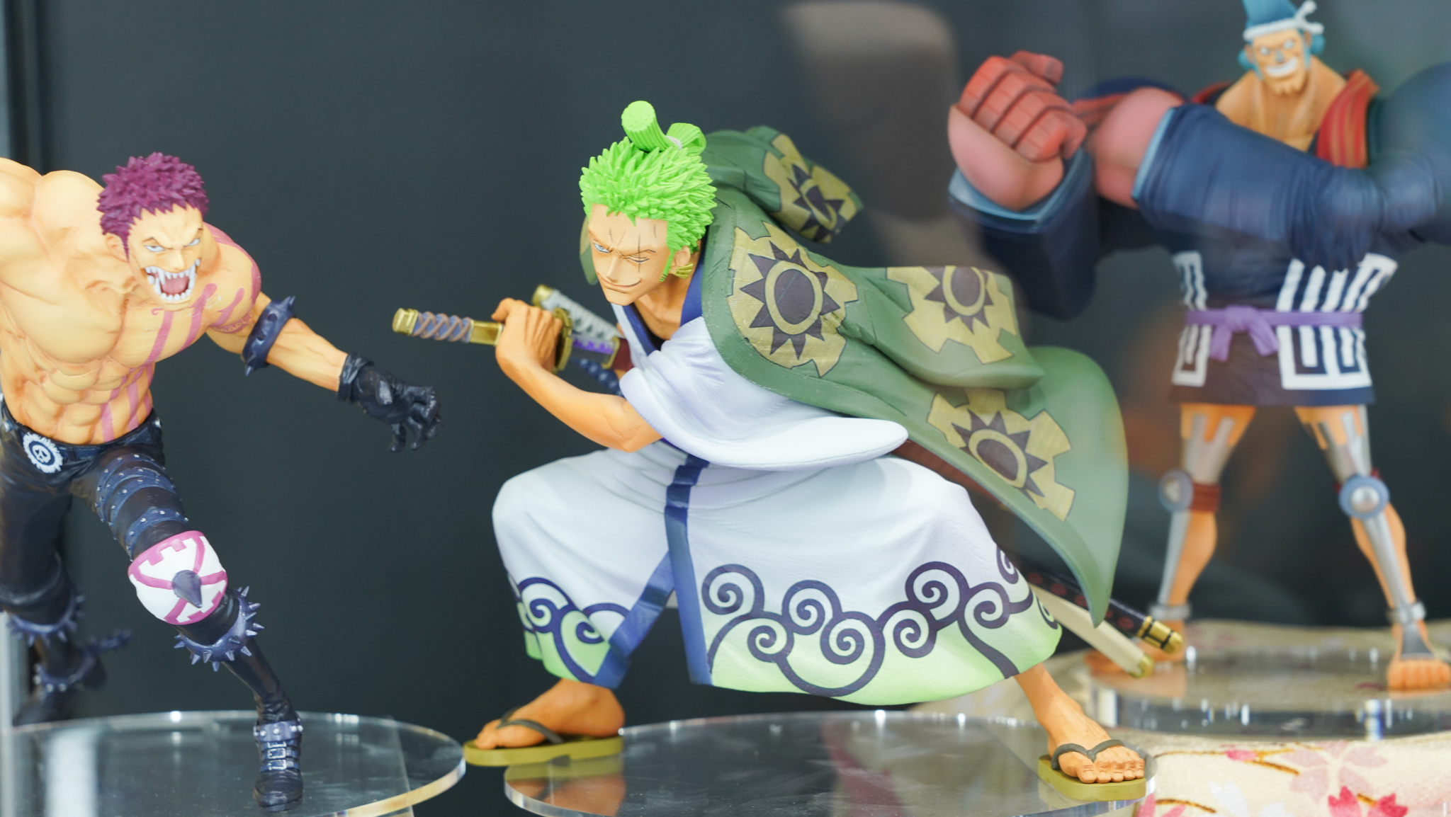 Zoro Wano ของแท้ JP แมวทอง - King of Artist Banpresto [โมเดลวันพีช]