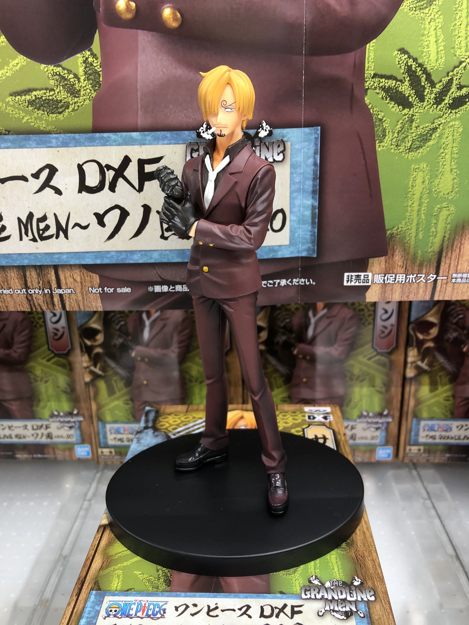 Sanji Wano ของแท้ JP แมวทอง - Grandline Men Banpresto [โมเดลวันพีช]