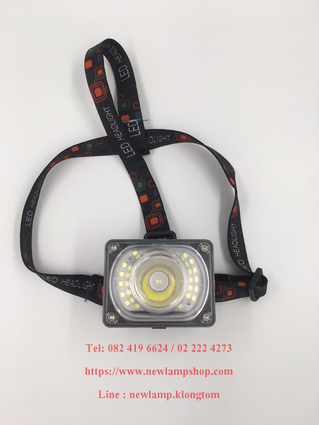 ไฟฉายคาดหัว/ไฟฉายส่องกบ LED LL-6651