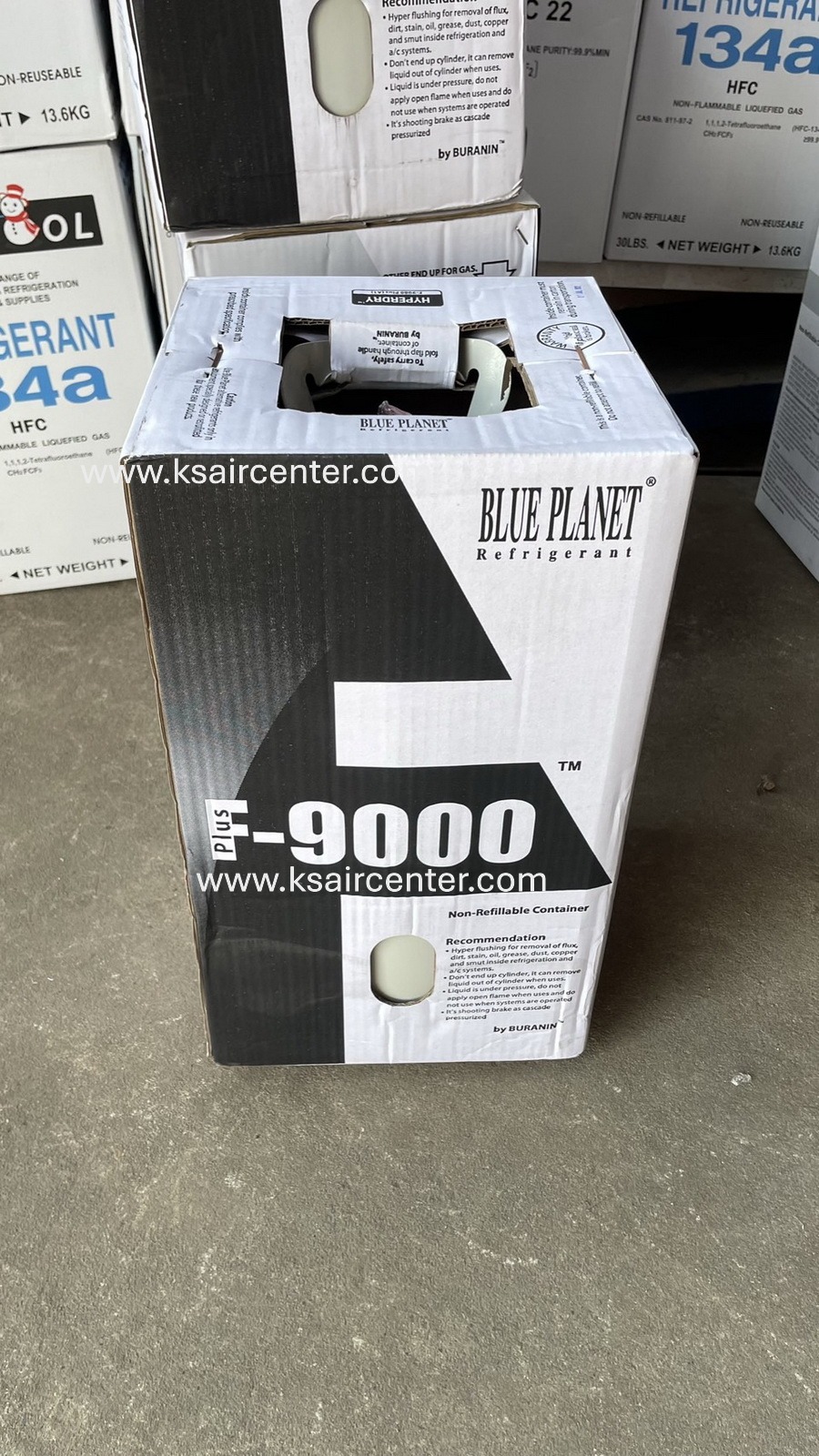 น้ำยาไล่ระบบ F9000 Plus BLUEPLANET