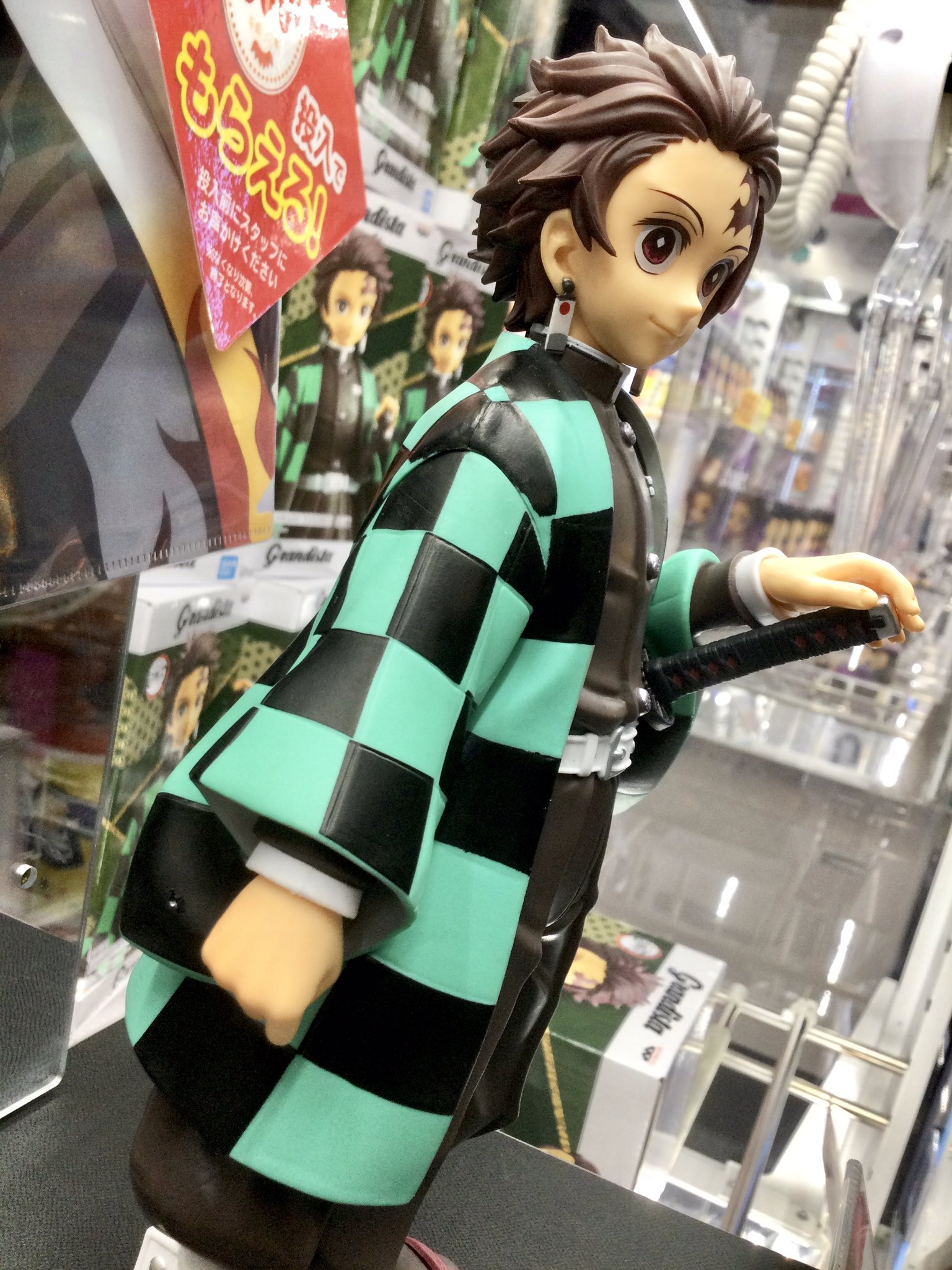 Tanjiro ของแท้ JP - Grandista Banpresto [โมเดล Demon Slayer]
