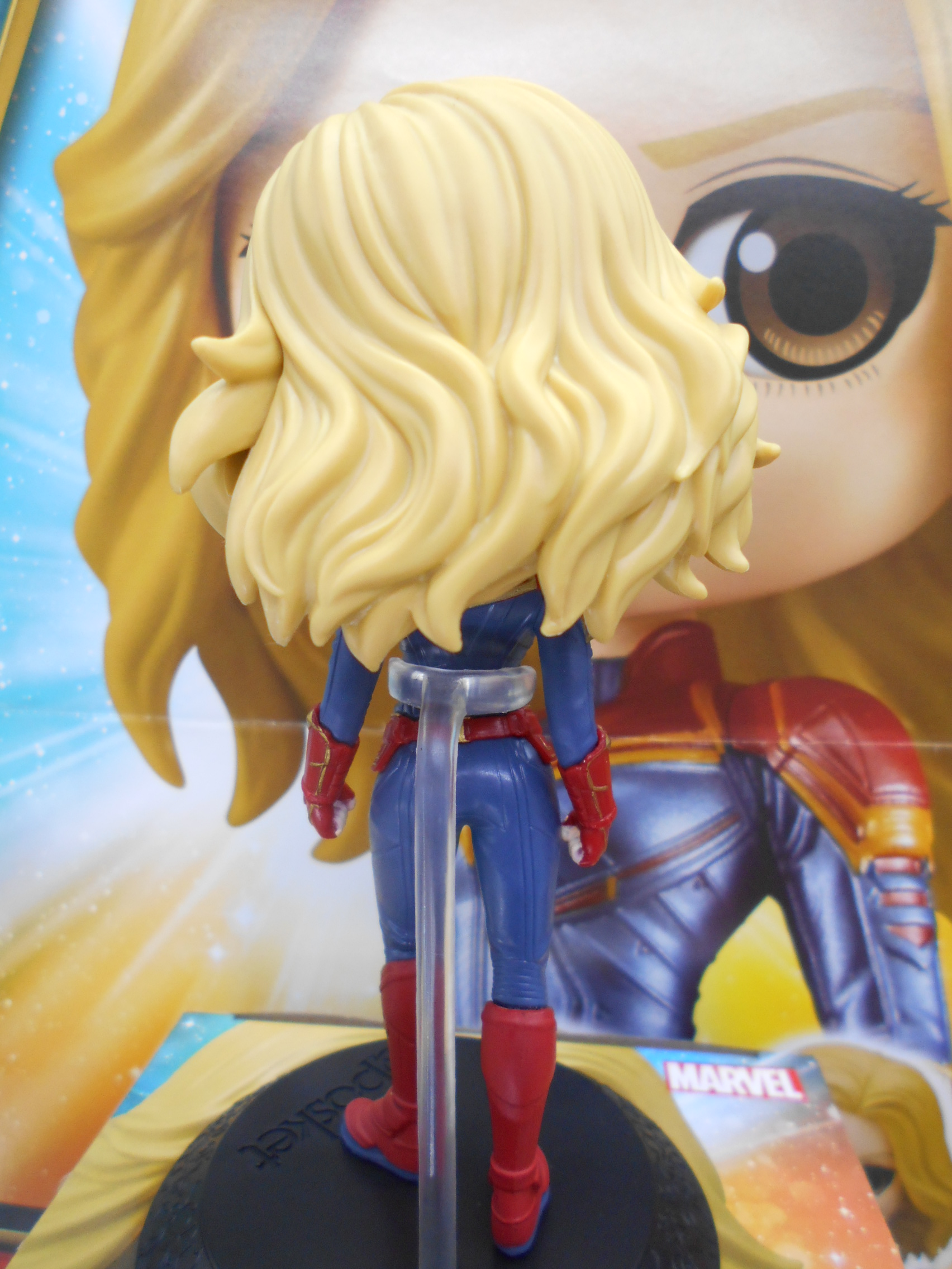 Captain Marvel - Pastel Color ของแท้ JP - Q Posket Banpresto [โมเดล Marvel]