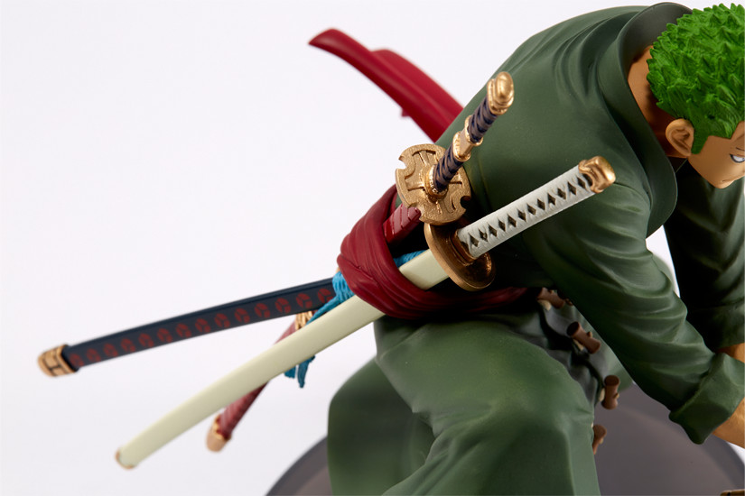Zoro ของแท้ JP แมวทอง - Scultures Banpresto [โมเดลวันพีช]