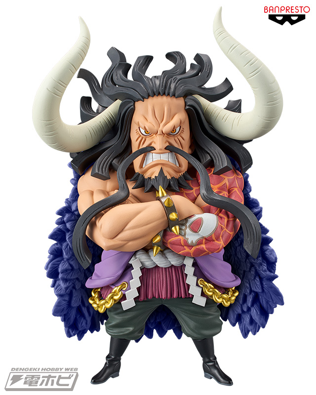 Kaido & All-Stars Set ของแท้ JP แมวทอง - WCF Banpresto [โมเดลวันพีช] (4 ตัว)