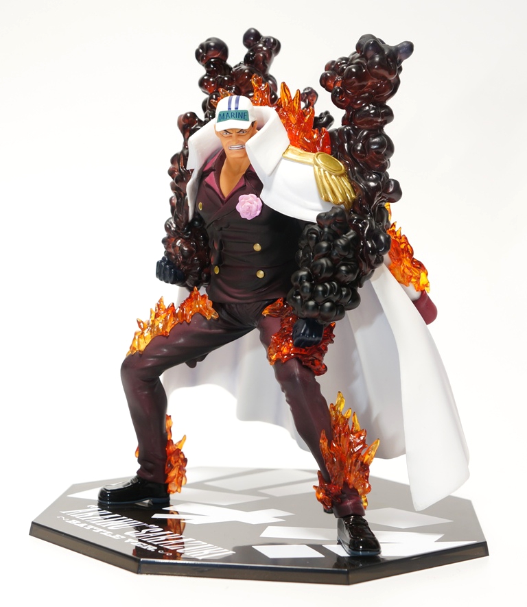 Akainu VS Aokiji ของแท้ JP แมวทอง - Figuarts Zero Bandai [โมเดลวันพีช] (2 ตัว)