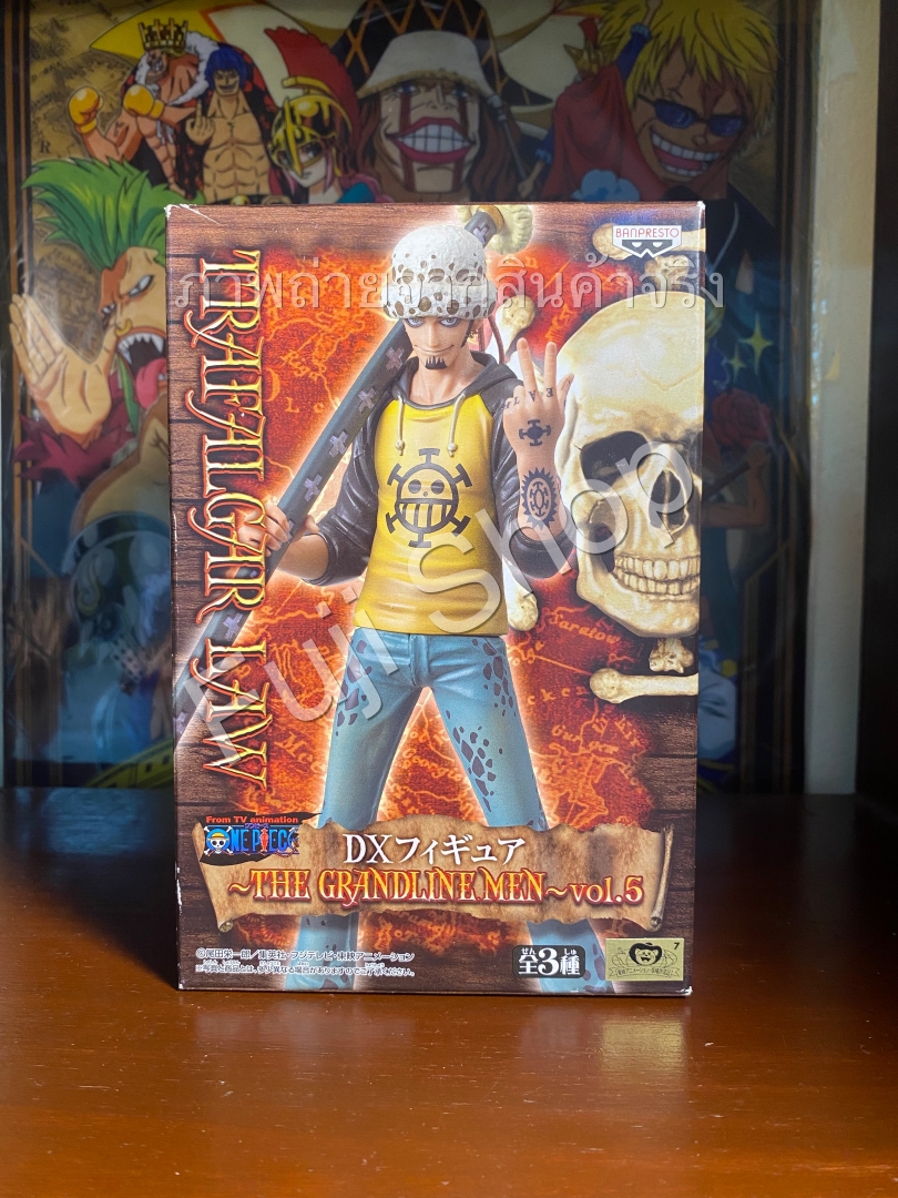 Law ของแท้ JP แมวทอง - Grandline Men Banpresto [โมเดลวันพีช]