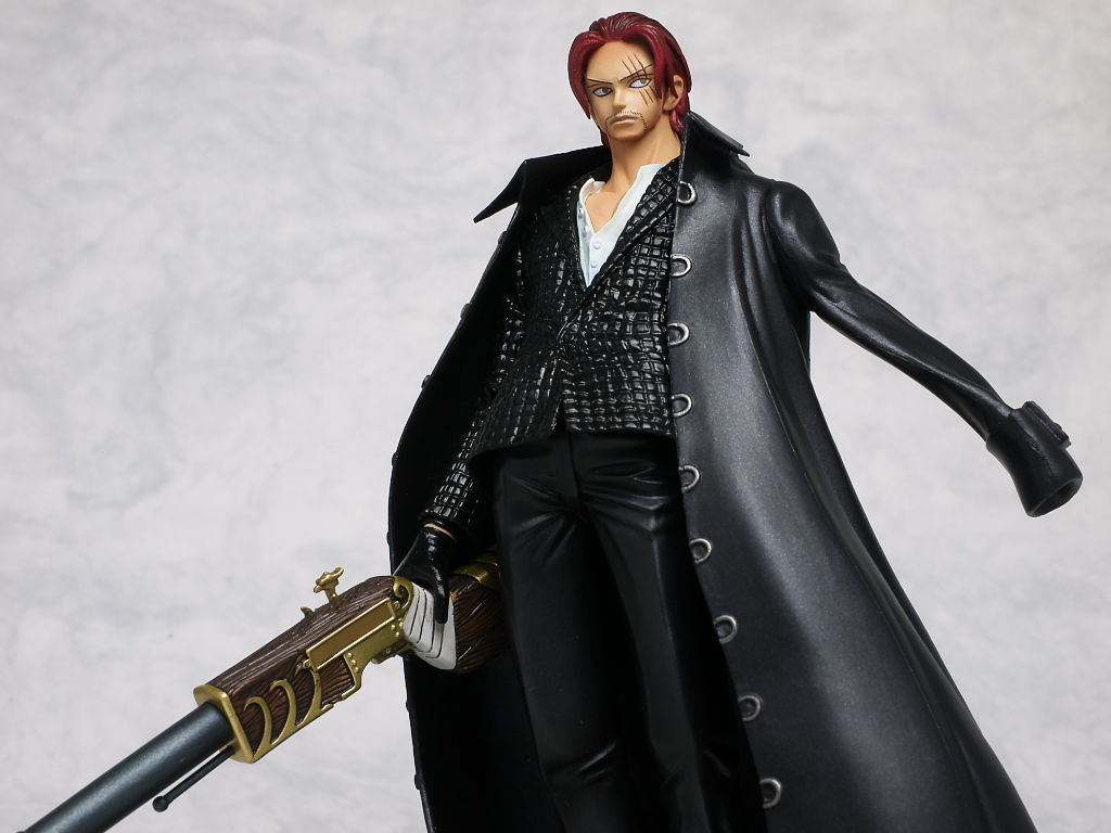 Shanks Strong World ของแท้ JP แมวทอง - Figuarts Zero Bandai [โมเดลวันพีช]