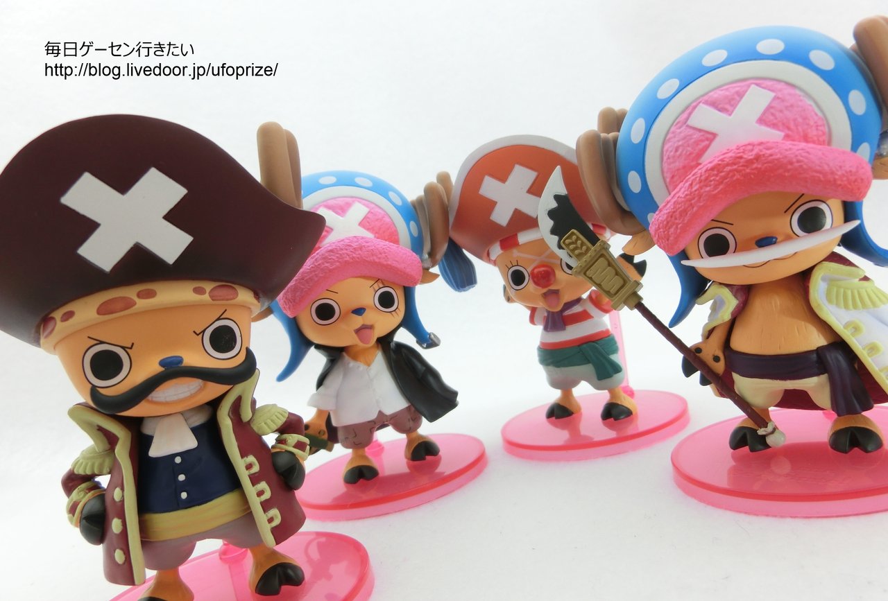 Great Captain Set ของแท้ JP แมวทอง - Pirate Aim Banpresto [โมเดลวันพีช] (4 ตัว)