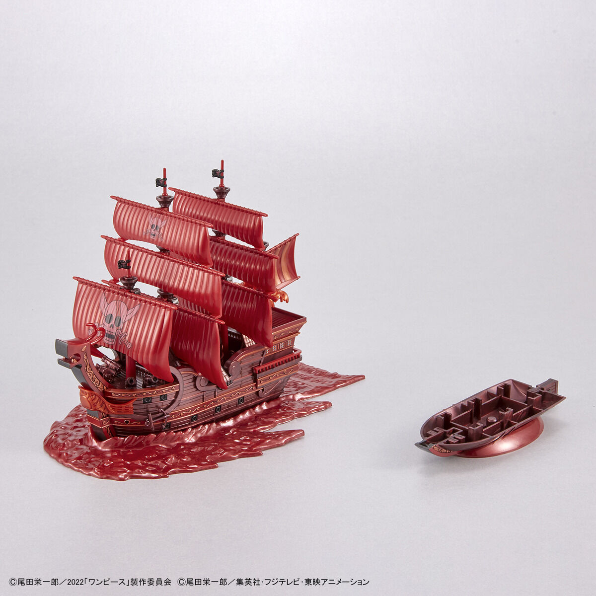 Red Force Film Red (แบบประกอบ) ของแท้ JP แมวทอง - Grand Ship Collection Bandai [โมเดลเรือวันพีช]