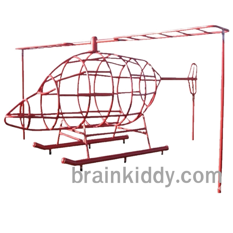 หัดขับเครื่องบิน, รถเหล็ก ปีนป่ายเครื่องบิน เครื่องเล่นสนามกลางแจ้ง , เครื่องเล่นสนามแบบเหล็ก, OutdoorPlayground, ราคาโรงงาน ขนาด 200x300x170 ซม.