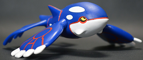 Kyogre ของแท้ JP - Monster Collection Takara Tomy [โมเดลโปเกมอน]