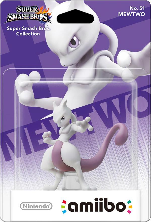 Mewtwo ของแท้ JP - Amiibo Nintendo [โมเดลโปเกมอน]